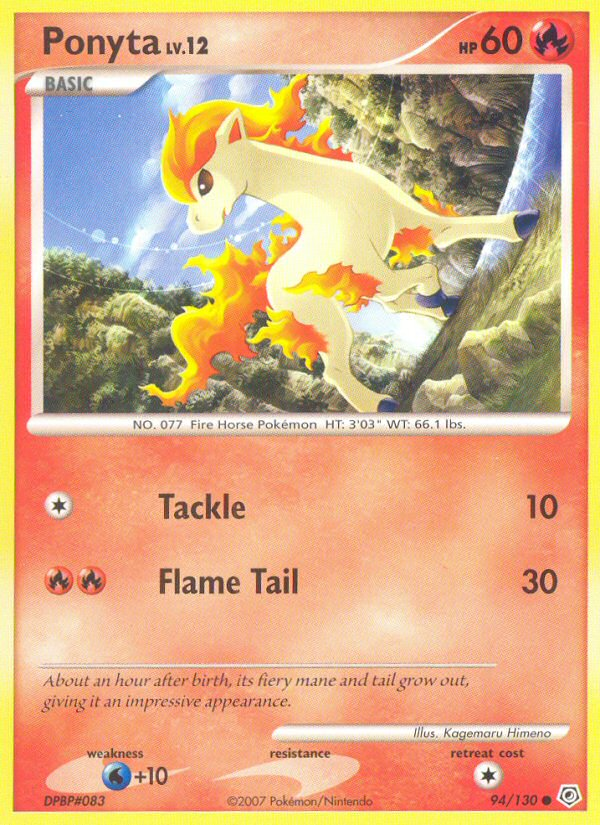 Ponyta (94/130) [Diamond & Pearl: Base Set] | Total Play