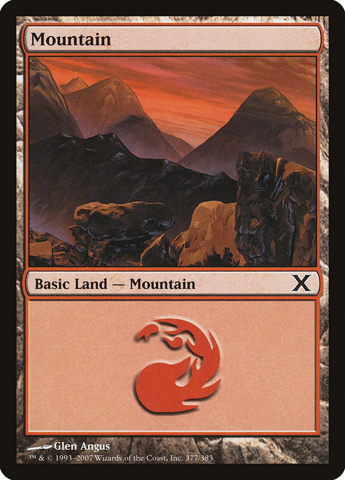 Mountain (377) [Tenth Edition] | Total Play