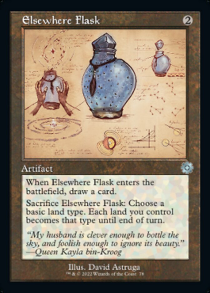 Elsewhere Flask (Retro Schematic) [The Brothers' War Retro Artifacts] | Total Play