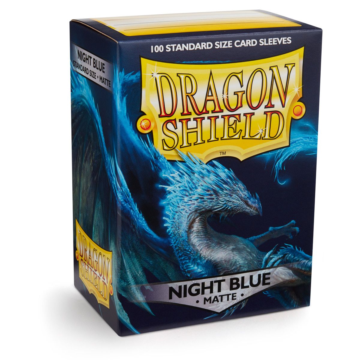 Dragon Shield: Standard 100ct Sleeves - Night Blue Botan (Matte) | Total Play