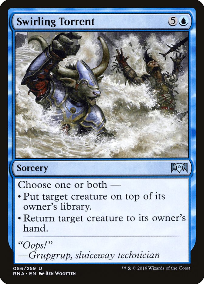 Swirling Torrent [Ravnica Allegiance] | Total Play
