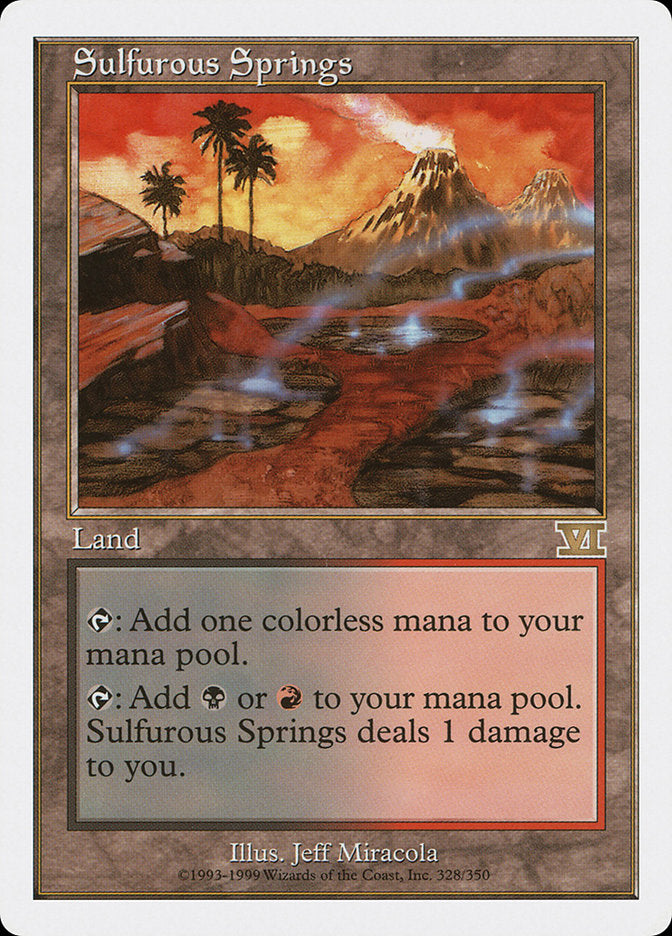Sulfurous Springs [Classic Sixth Edition] | Total Play