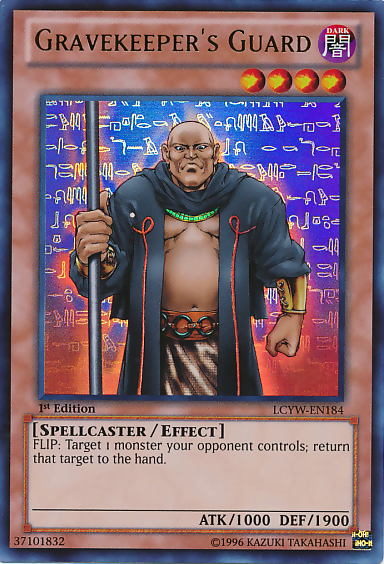 Gravekeeper's Guard [LCYW-EN184] Ultra Rare | Total Play