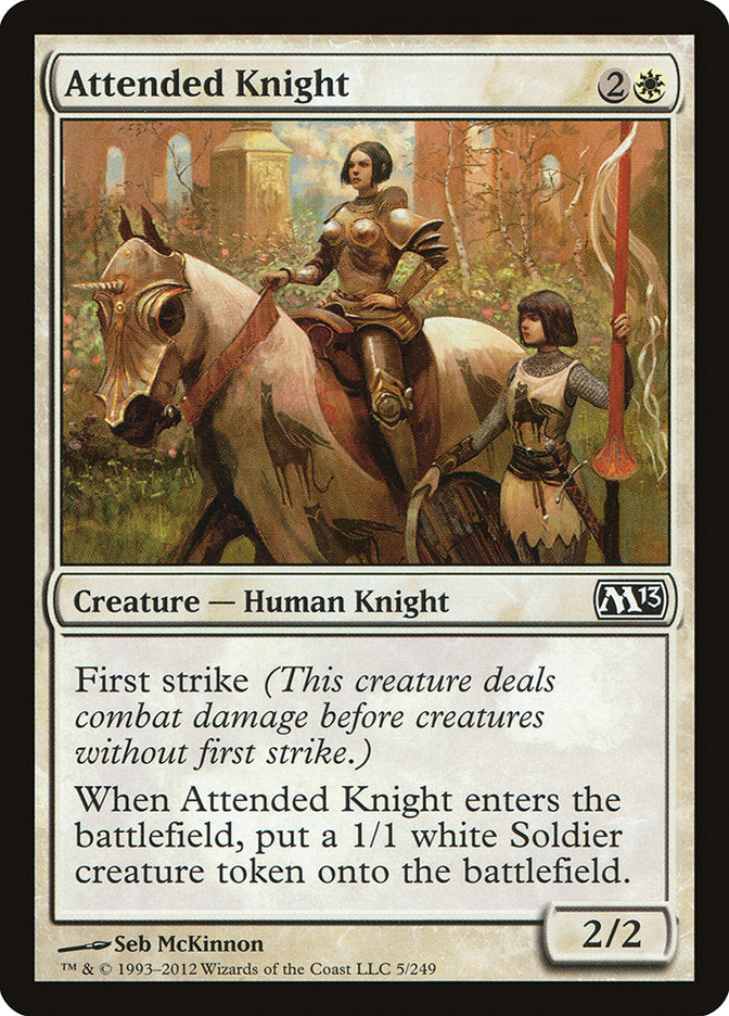 Attended Knight [Magic 2013] | Total Play