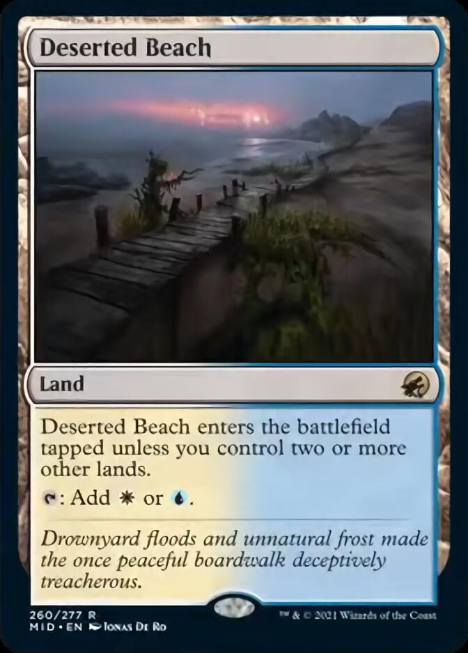 Deserted Beach [Innistrad: Midnight Hunt] | Total Play