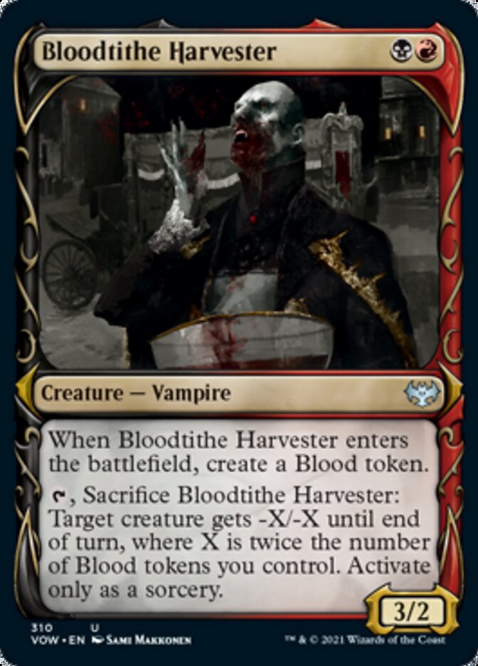 Bloodtithe Harvester (Showcase Fang Frame) [Innistrad: Crimson Vow] | Total Play