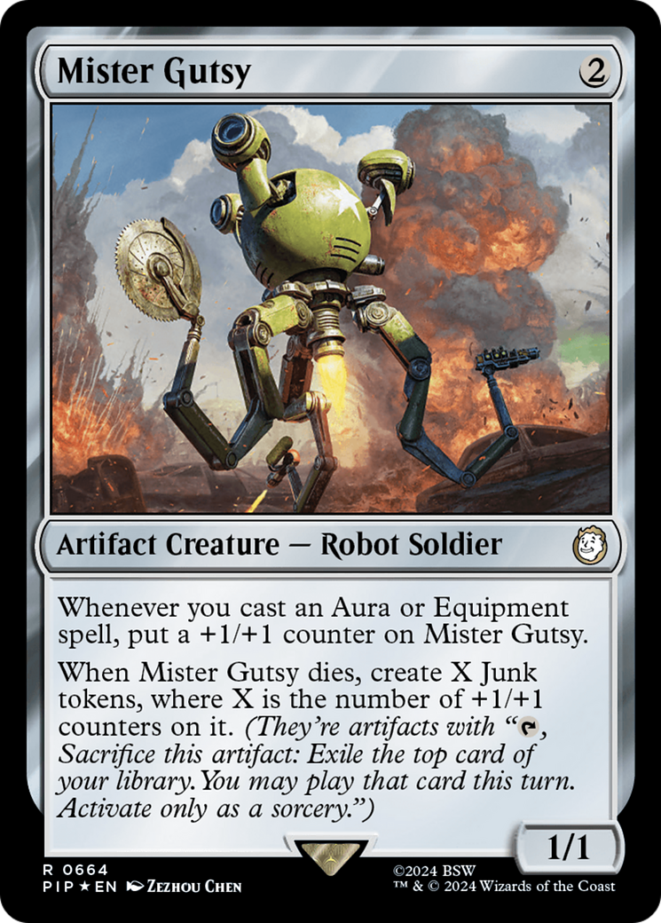 Mister Gutsy (Surge Foil) [Fallout] | Total Play