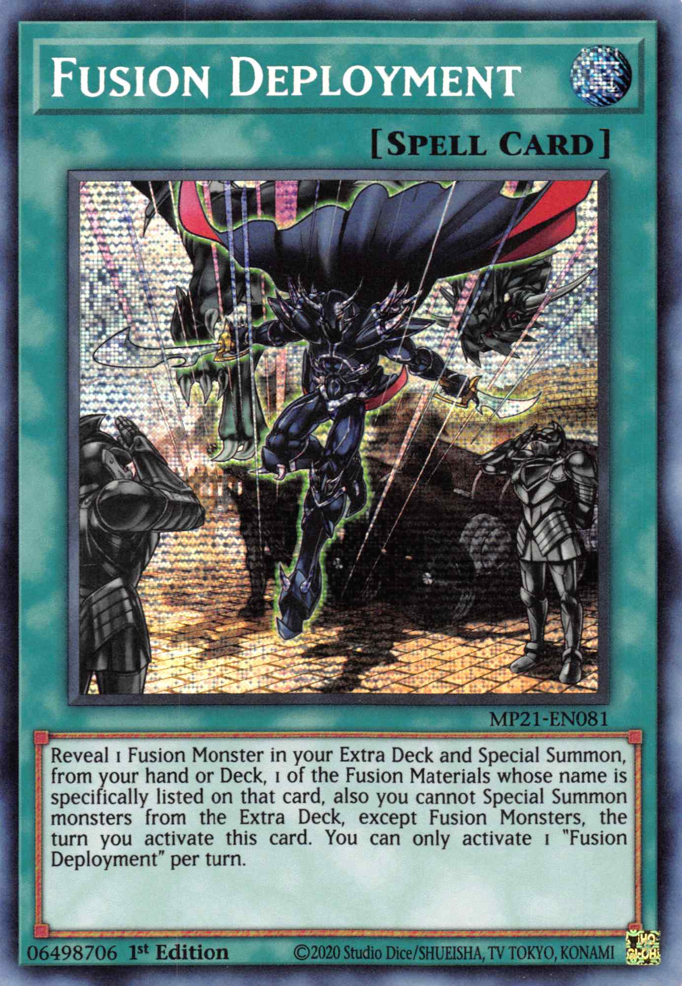 Fusion Deployment [MP21-EN081] Prismatic Secret Rare | Total Play