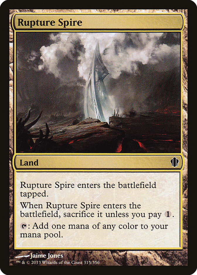Rupture Spire [Commander 2013] | Total Play