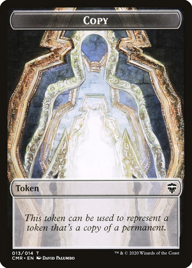 Copy (013) // Horror Double-Sided Token [Commander Legends Tokens] | Total Play