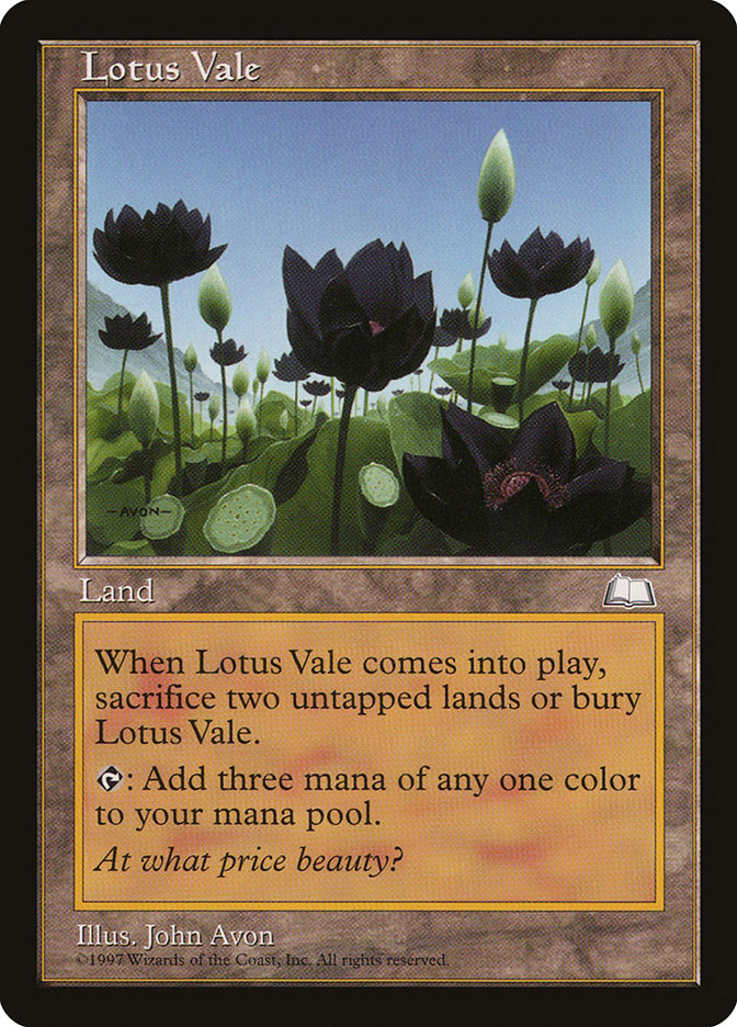 Lotus Vale [Weatherlight] | Total Play