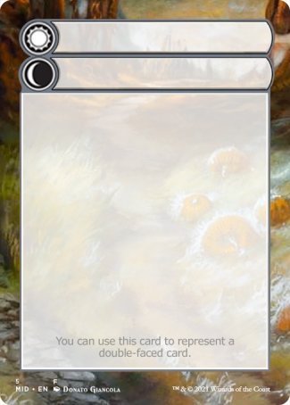 Helper Card (5/9) [Innistrad: Midnight Hunt Tokens] | Total Play