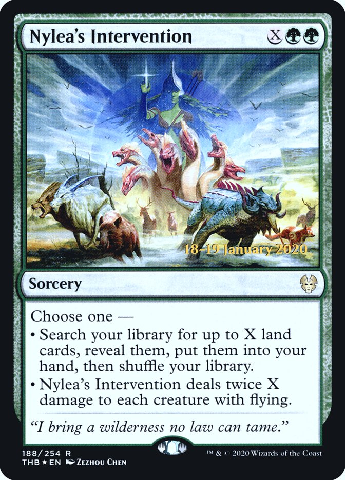 Nylea's Intervention [Theros Beyond Death Prerelease Promos] | Total Play