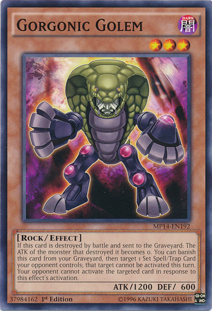 Gorgonic Golem [MP14-EN192] Common | Total Play