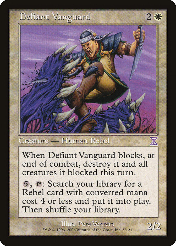 Defiant Vanguard [Time Spiral Timeshifted] | Total Play