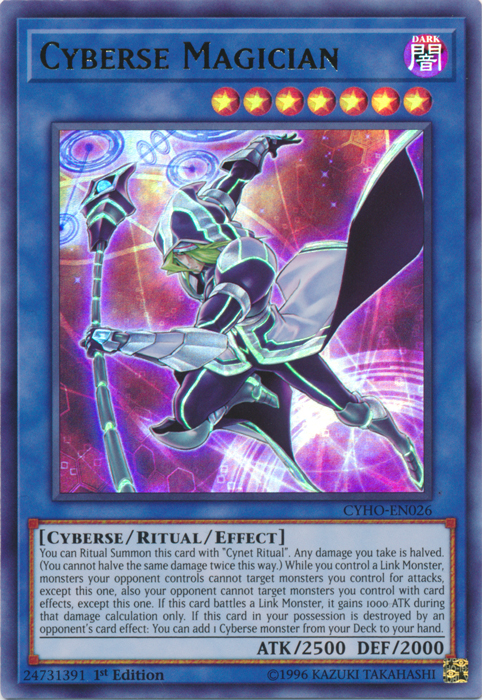 Cyberse Magician [CYHO-EN026] Ultra Rare | Total Play
