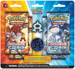 Double Crisis - Collector's Pin 4-Pack Blister (Team Aqua) | Total Play