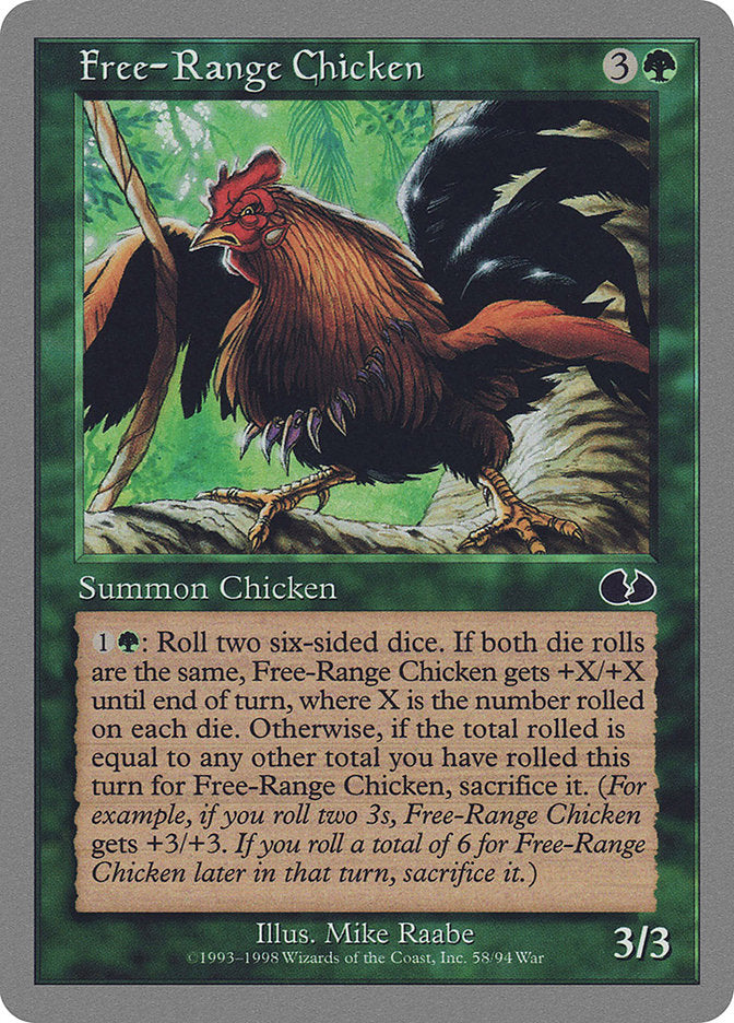 Free-Range Chicken [Unglued] | Total Play