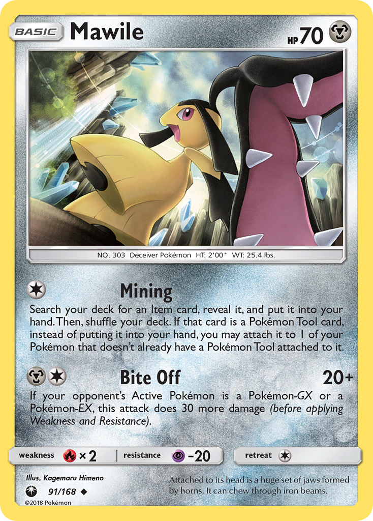 Mawile (91/168) [Sun & Moon: Celestial Storm] | Total Play
