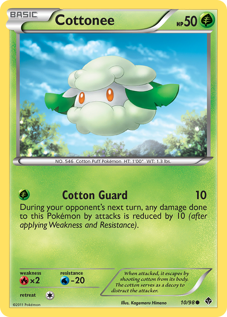 Cottonee (10/98) [Black & White: Emerging Powers] | Total Play