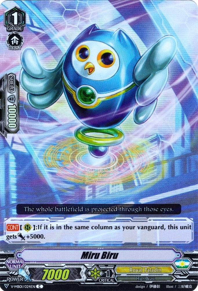 Miru Biru (Parallel Foil) (V-MB01/024EN) [PSYqualia Strife] | Total Play