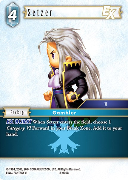 Setzer EX [Opus VIII] | Total Play