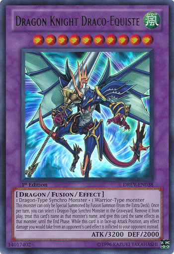 Dragon Knight Draco-Equiste [DREV-EN038] Ultra Rare | Total Play