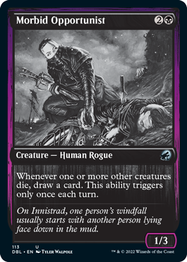Morbid Opportunist [Innistrad: Double Feature] | Total Play