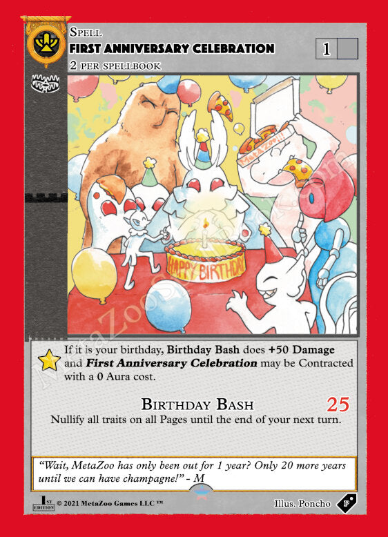 First Anniversary Celebration [Miscellaneous Promos] | Total Play
