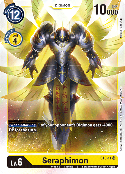 Seraphimon [ST3-11] [Starter Deck: Heaven's Yellow] | Total Play