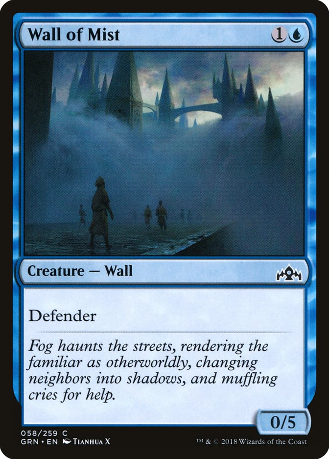 Wall of Mist [Guilds of Ravnica] | Total Play