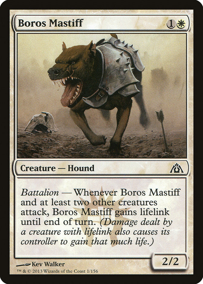 Boros Mastiff [Dragon's Maze] | Total Play