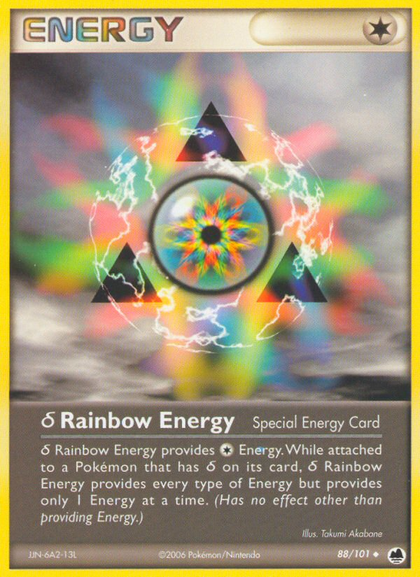 Rainbow Energy (88/101) (Delta Species) [EX: Dragon Frontiers] | Total Play