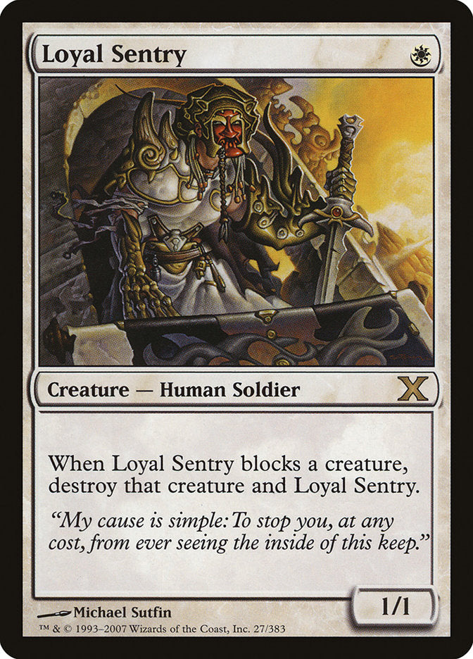 Loyal Sentry [Tenth Edition] | Total Play