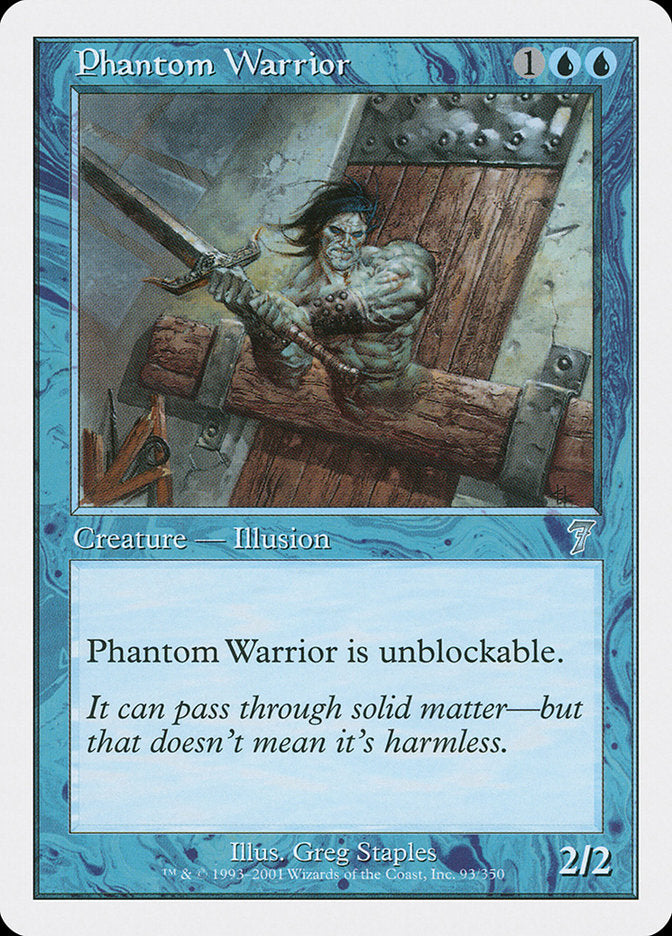 Phantom Warrior [Seventh Edition] | Total Play
