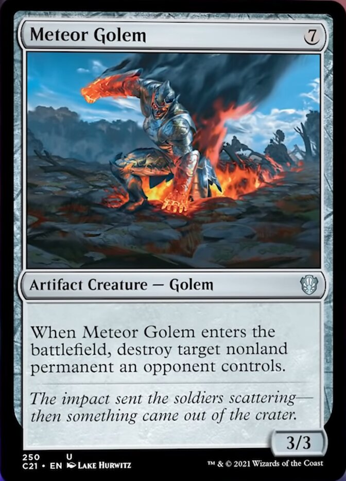 Meteor Golem [Commander 2021] | Total Play