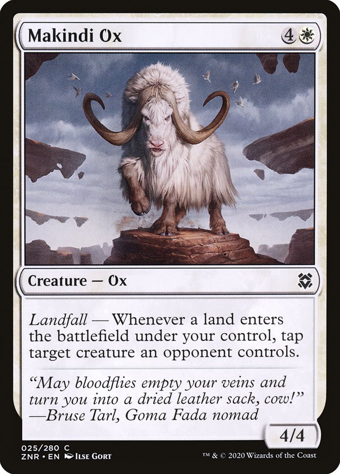 Makindi Ox [Zendikar Rising] | Total Play