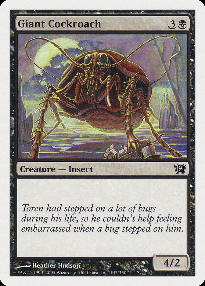 Giant Cockroach [Ninth Edition] | Total Play