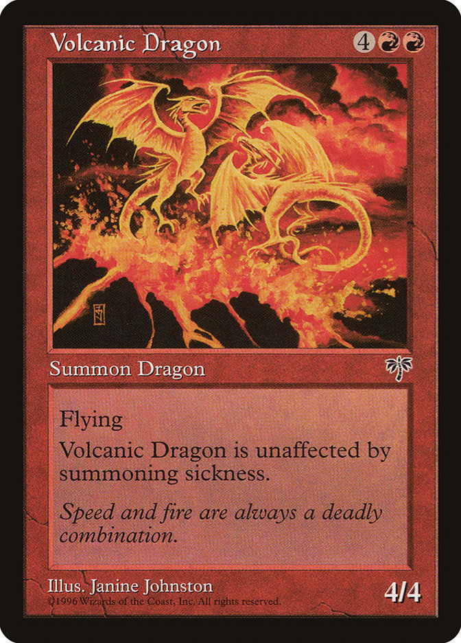 Volcanic Dragon [Mirage] | Total Play