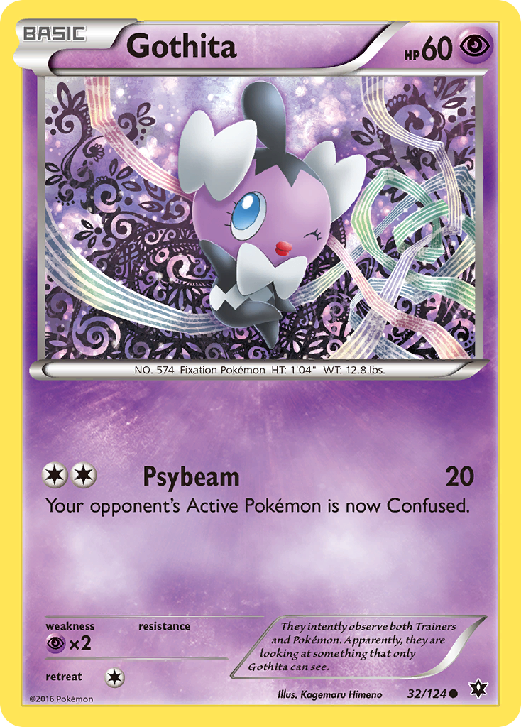 Gothita (32/124) [XY: Fates Collide] | Total Play