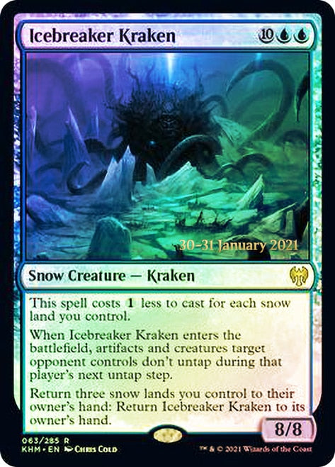 Icebreaker Kraken [Kaldheim Prerelease Promos] | Total Play