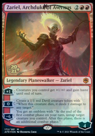 Zariel, Archduke of Avernus [Dungeons & Dragons: Adventures in the Forgotten Realms Prerelease Promos] | Total Play