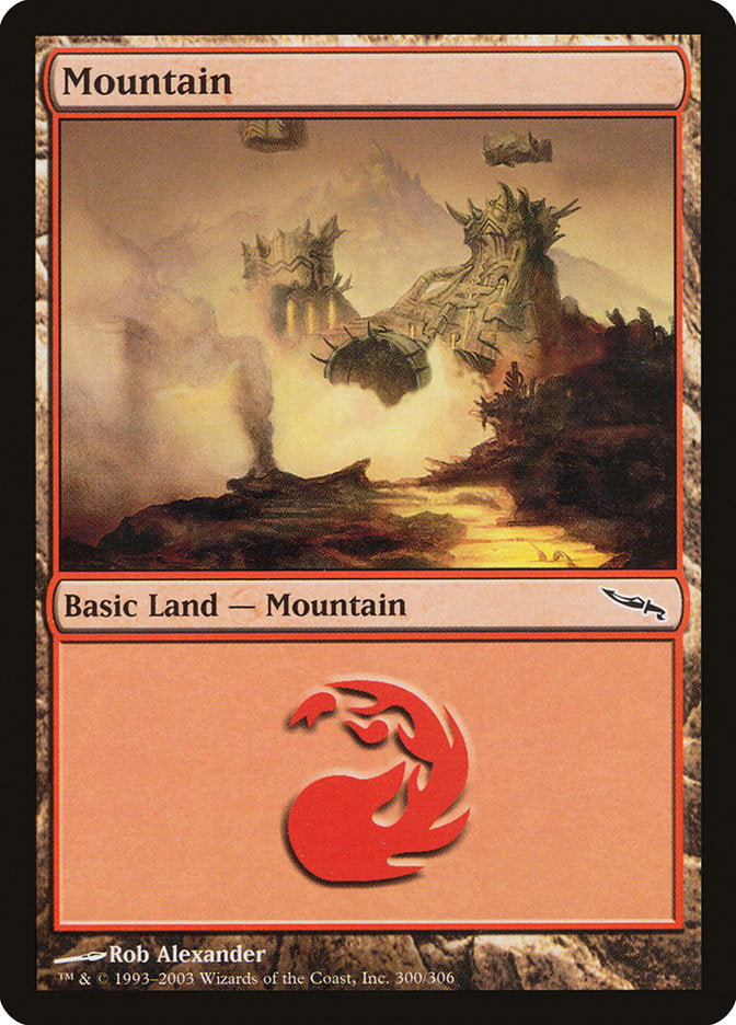 Mountain (300) [Mirrodin] | Total Play