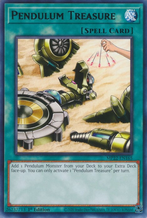 Pendulum Treasure [MP22-EN165] Rare | Total Play