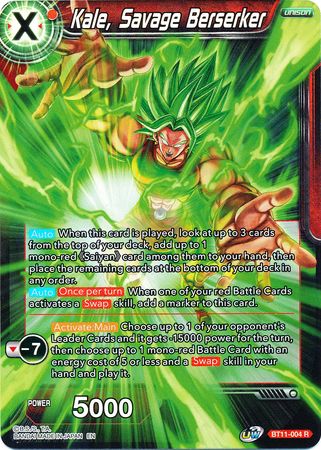 Kale, Savage Berserker (BT11-004) [Vermilion Bloodline 2nd Edition] | Total Play