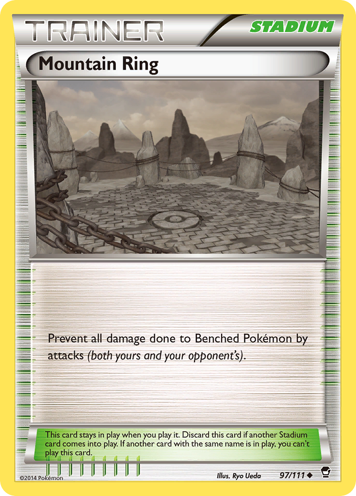 Mountain Ring (97/111) [XY: Furious Fists] | Total Play