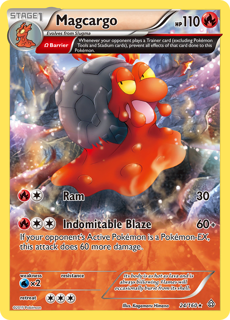 Magcargo (24/160) [XY: Primal Clash] | Total Play