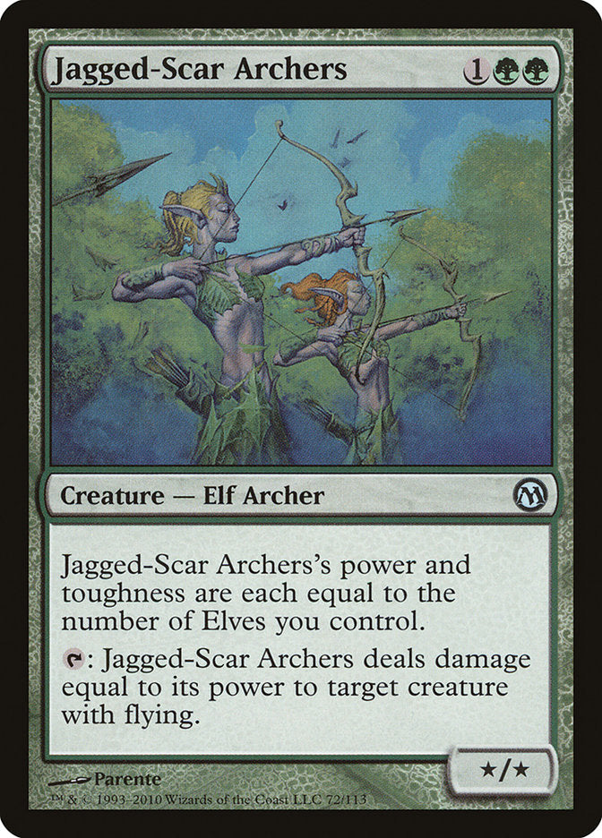 Jagged-Scar Archers [Duels of the Planeswalkers] | Total Play
