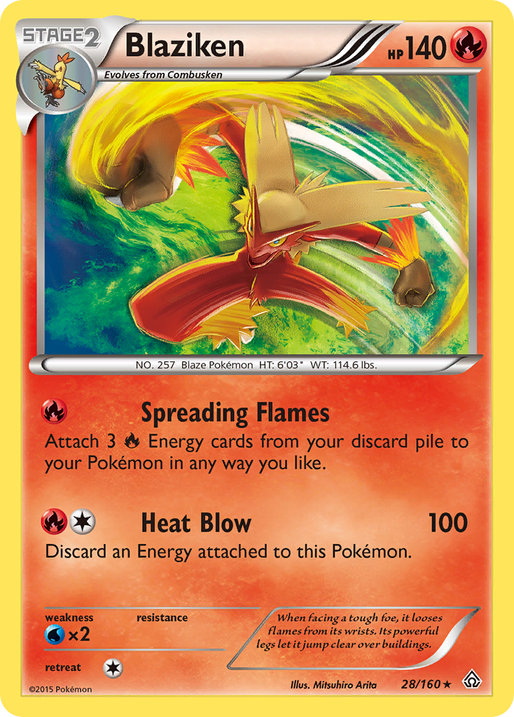 Blaziken (28/160) [XY: Primal Clash] | Total Play