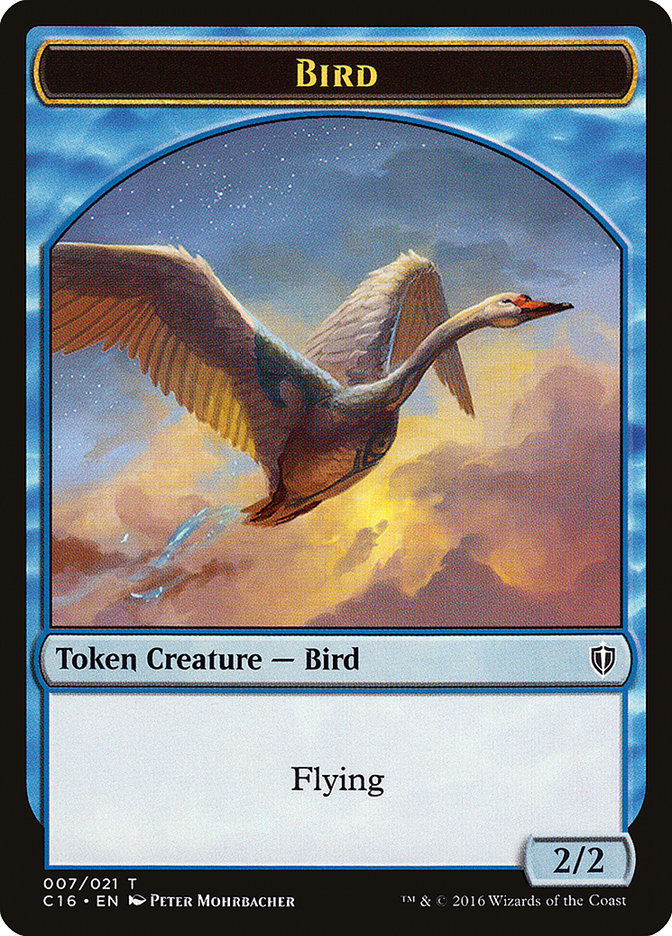 Ogre // Bird (007) Double-Sided Token [Commander 2016 Tokens] | Total Play